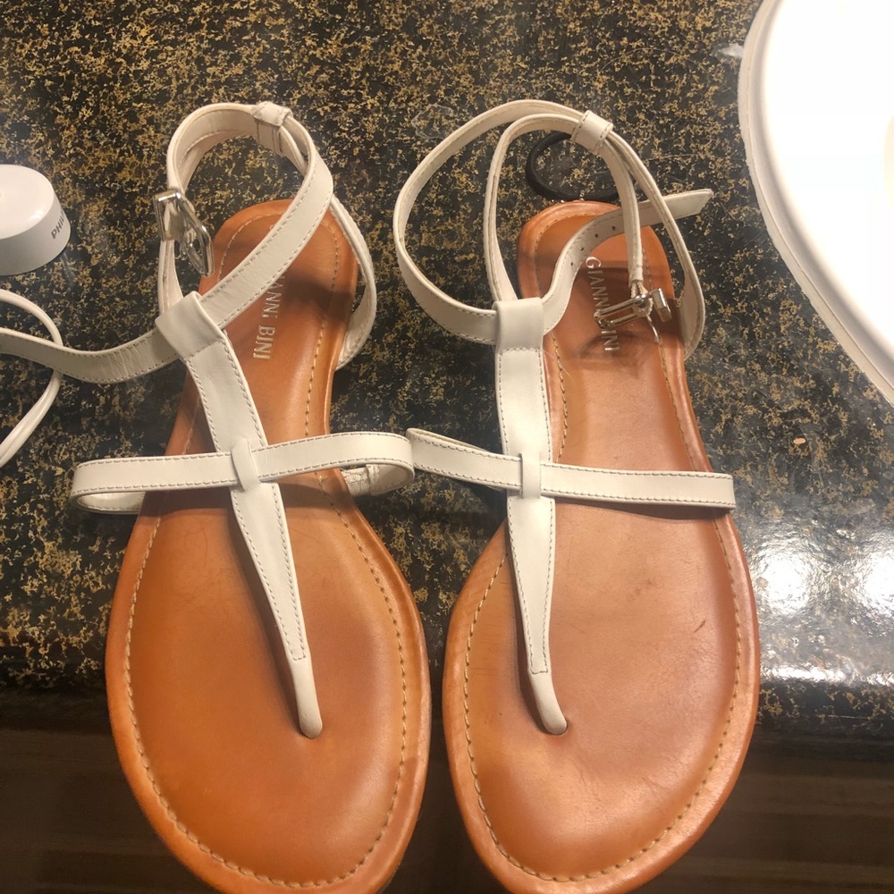 White Sandals!